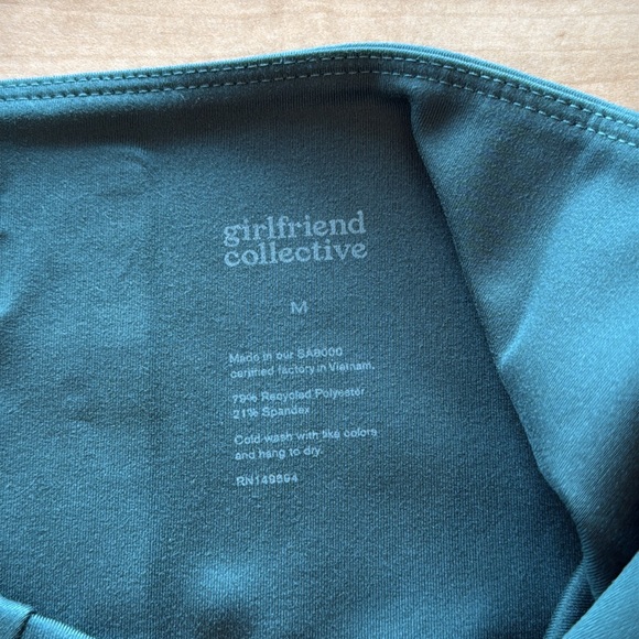 Girlfriend Collective Compressive High Rise Leggings Medium Moss Green - Picture 10 of 12